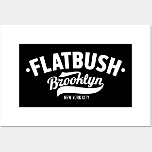 Flatbush Brooklyn NYC - Where Tradition Meets Modernity Posters and Art